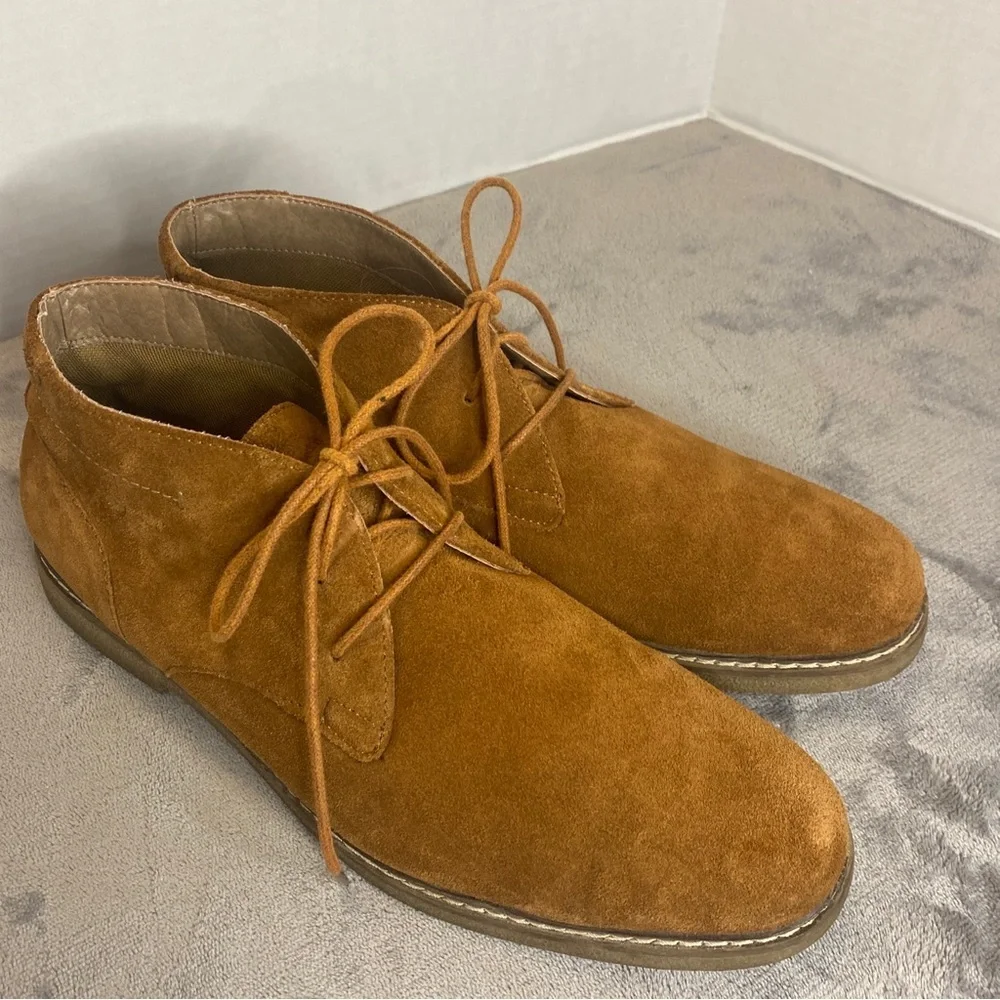 Sonoma Goods for Life + Vitalize Ortholite Mens 12M Suede leather boat. NWOT